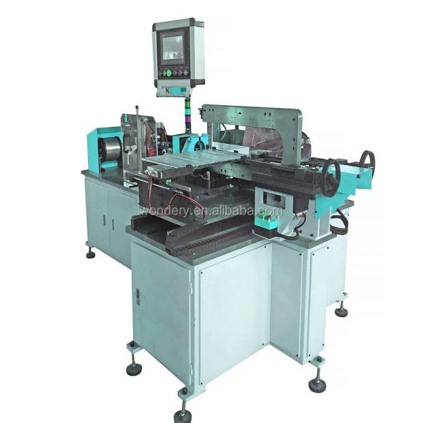 Full Automatic Radiator Core Wire Tying Machine 12kW PLC Control