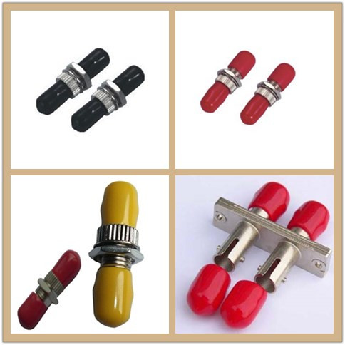 Simplex Singlemode Fiber Optic Adapter Low Insertion Loss ST/UPC
