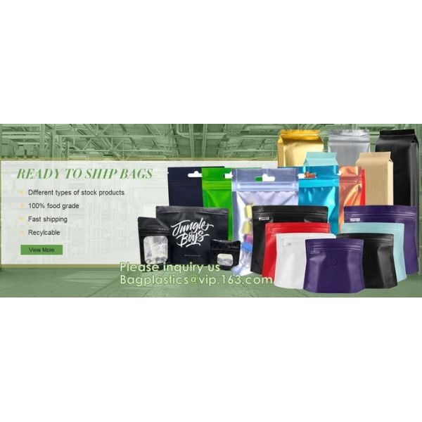 Bagease Custom Printed Biodegradable Compostable Pla Kraft Paper Flat Bottom Luxury Coffee Beans Pouch Packaging Bags