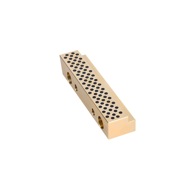 Robotics Bronze Sleeve Lube Guide Solid Bronze C86300 Graphite Bushing Inch Size Oilless