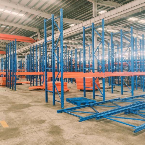OEM Steel Warehouse Pallet Racking Pallet Storage Racks Maximize Space Solution Custom Color