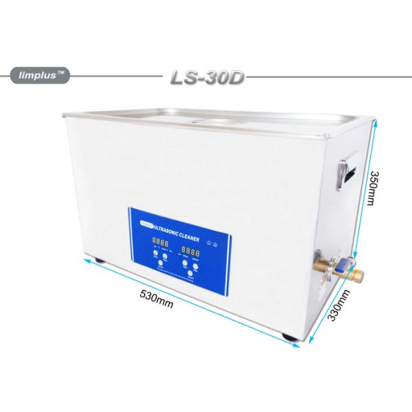 Sweep Function 30L Ultrasonic Cleaning Device , Ultrasonic Cleaner Stainless Steel