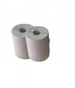 Quality Cement Industrial Calcium Silicate Pipe Cover Heat Insulation for sale