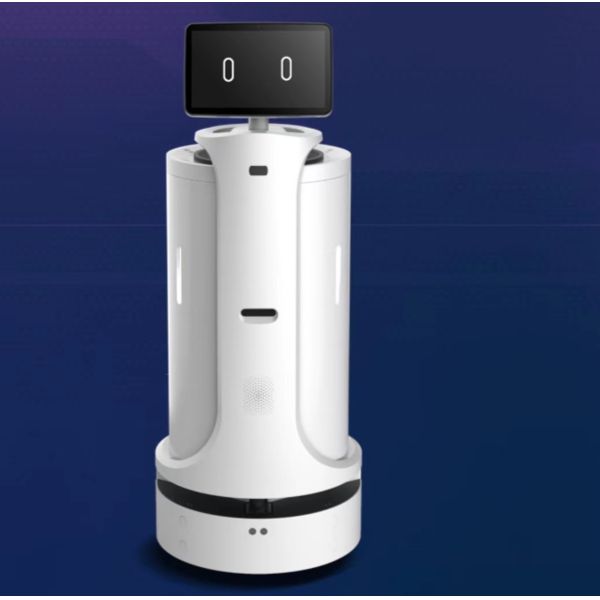 Automatic UV and Spraying Disinfection AI Sterilizer Robot could OEM