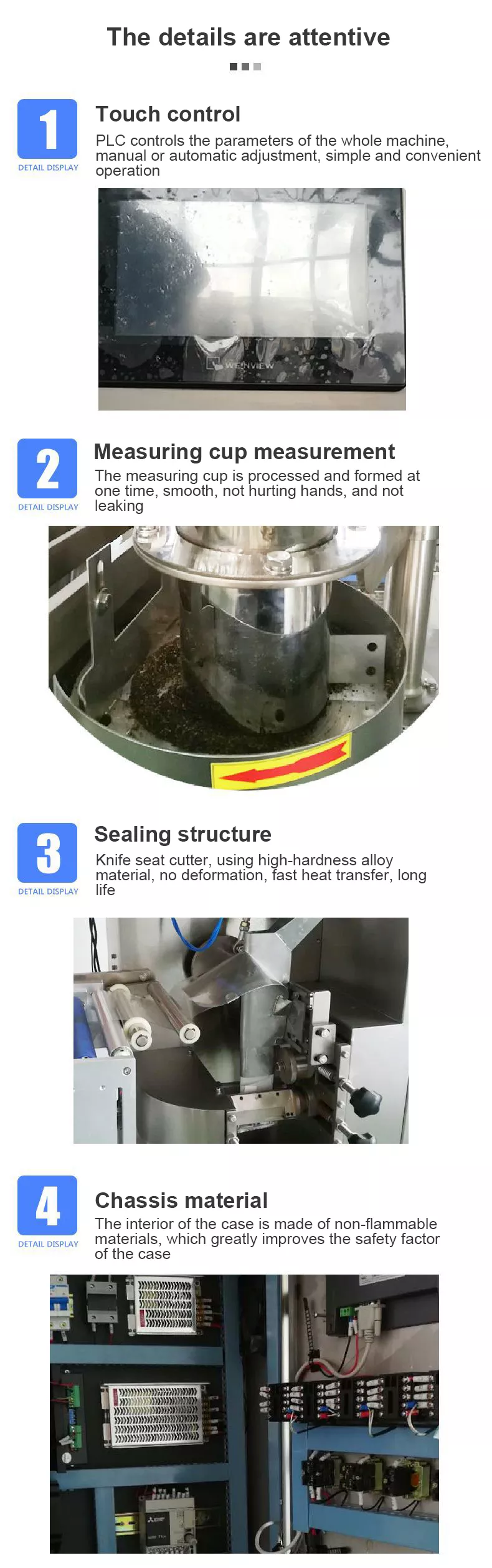 Milk Sachet Automatic Packaging Machine Filling Drip Double Filter Tea Bag