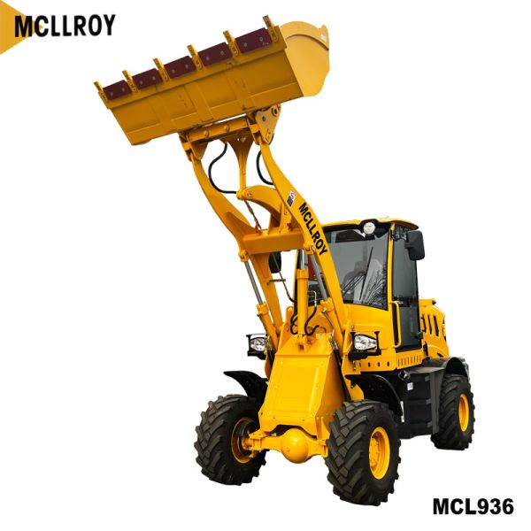 Articulated 2.5 Ton Wheel Loader , Small Front End Loaders With 1.1m3 Bucket
