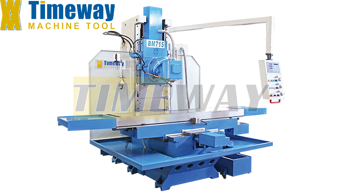 High Precision Bed Type Milling Machine with Customized Option Table Travel X mm 1500