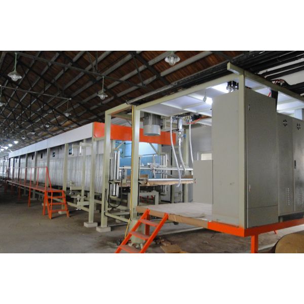 Continuous Polyurethane Soft Sponge Foaming Production Line , PU Foam Manufacturing Machines