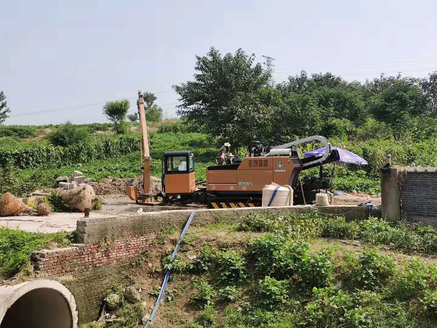 45t hdd machine, 45t hdd rig, 45t horizontal directional drilling machine, 45t horizontal directional drilling rig