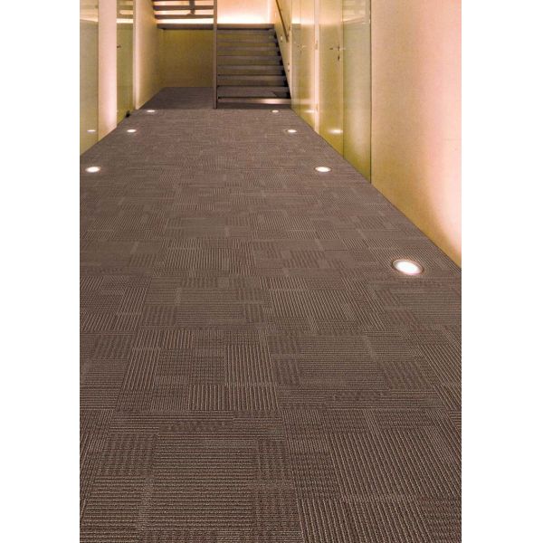 Plain multi leve loop gallery carpet tile with competitive price