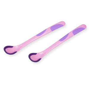 China PP TPE BSCI Color Change Soft Tip Baby Feeding Spoon on sale