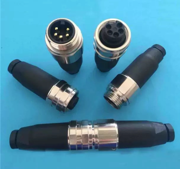 7/8 connector cable plug 3PIN 4PIN 5PIN M22 Servo sensor connector Mold plug connector