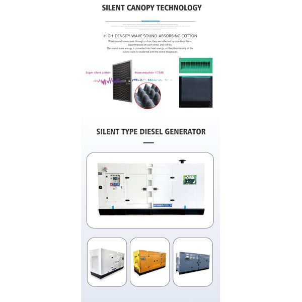 High Efficiency Genset 150 Kva Silent Diesel Generator Set CE