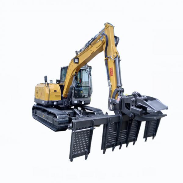 Buy 0.25m3 Railway Road Builder Excavator With Sleeper Changer at wholesale prices