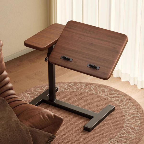 Multifunctional Small Coffee Table Bedside Storage Rack Sofa Side Adjustable Laptop Holder Home Living Room