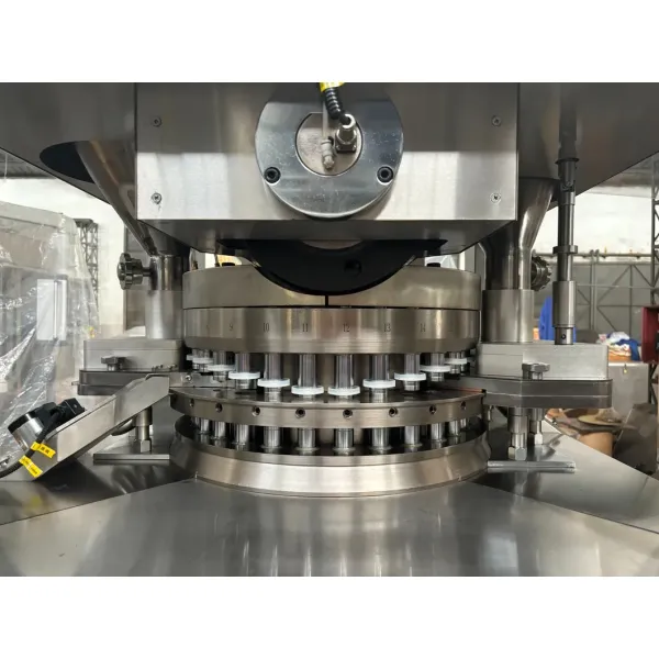 25mm Tablet Automatic Rotary Tablet Press Machine with Force Feeder Tooling