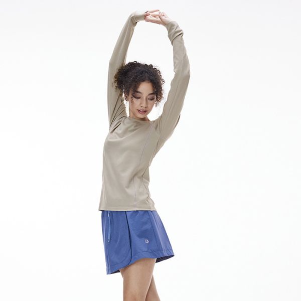 Modal Cotton Blend Long Sleeve Top, Soft Stretch Casual Basic Tee | OEM & ODM Supported, Custom Logo, Fabric & Color Available