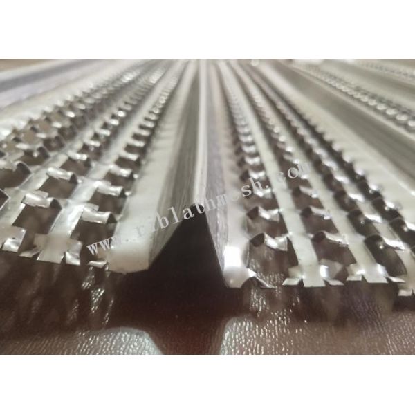 0.18mm Thickness 2.1m Length High Ribbed Formwork For Building