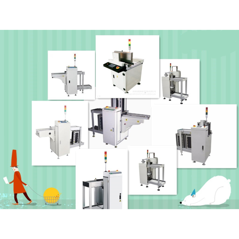 0.4 - 0.6MPa Gas Source LED SMT Send Board Machine For Automatically Send Board