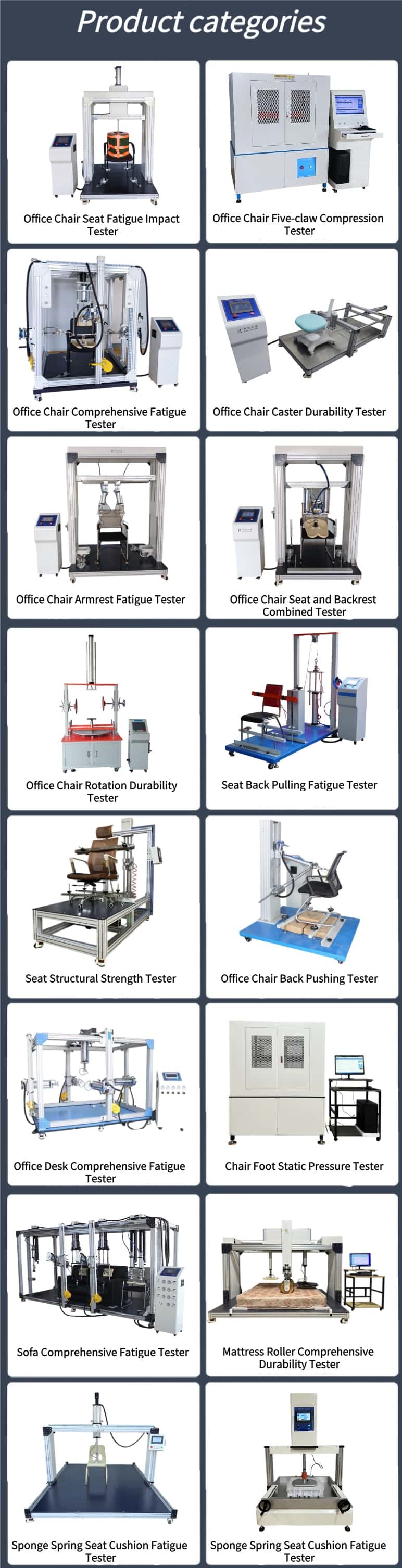 Table Comprehensive Testing Machine Tabletop Fatigue Durability Testing Machine