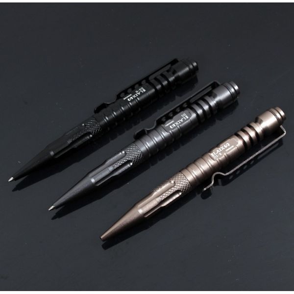 LED flashlight tungsten steel tactical pen defensive pen