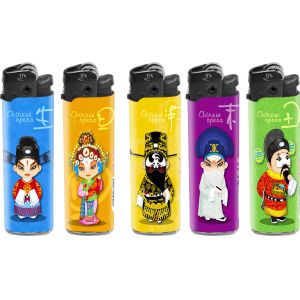 Cigarette Function Plastic Disposable Refillable Slim Flint Lighter with