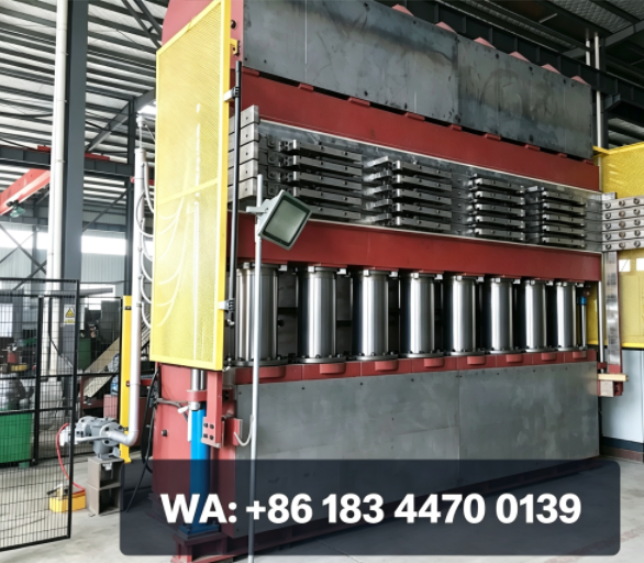 High-Efficiency Five Layer Tire Tread Vulcanizing Press Machine with Automatic System