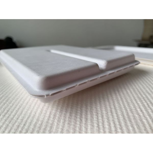 Clamshell Molded Pulp Packaging For Tabaco Sustainable Renewable