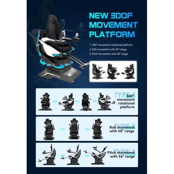 Airplane Simulator Vr Rc Plane Simulator 9D Virtual Reality Cinema Game Equipment