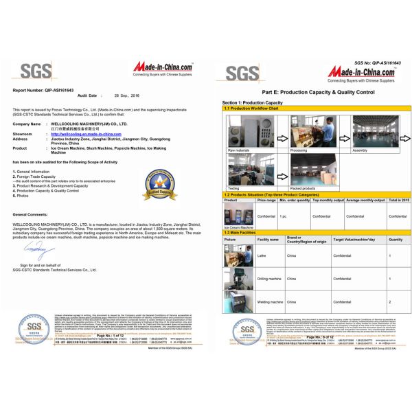 8pans Ice Cream showcase Gelato/popsicle Display Freezer