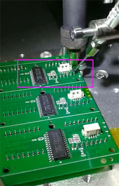 Printed Circuit Boards Robotic Selective Soldering Machine PID Controlled SMTfly-411