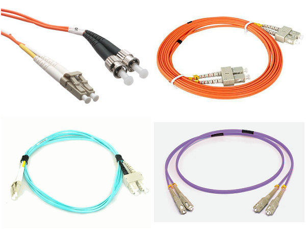 Telecommunication Fiber Optic ST- LC Multimode Patch Cord 10m Patch Cable