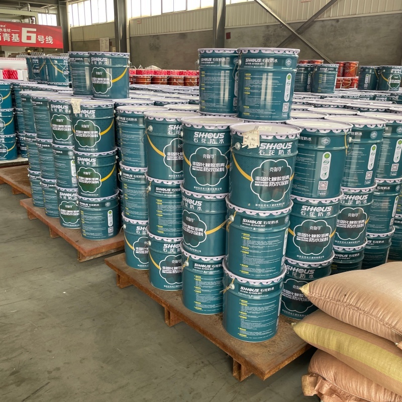 Non Curing Rubber Bituminous Waterproof Coating With Strong Self Healing Property