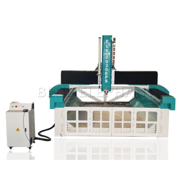Self - Lubricating MDF Engraving Machine , Horizontal Foam Cutting Machine Large Bed Size