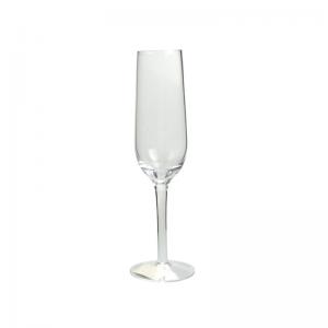Quality Personalized Crystal Wine Glass Lead Free Crystal Champagne Glasses 210ML for sale