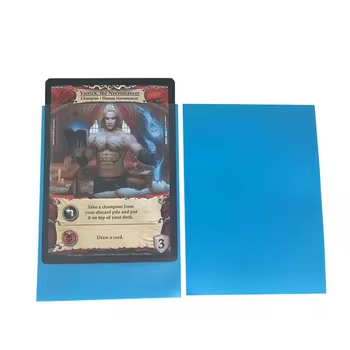 Cheap Compact Size Maintains Shape Perfect Fit Size Standard Resealable Game Anime Card Sleeves Protector