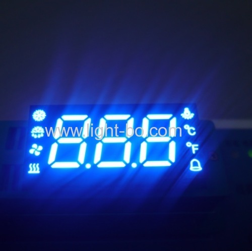 SGS Custom LED Display , Multi color 7 Segment Display for temperature humidity defrost