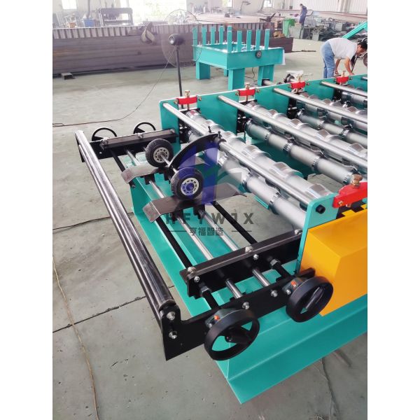High Efficiency 950T Trapezoidal Roll Forming Machine with 18 Forming Stations and 40 Meters Per Minute Speed for Metal Roofing Production