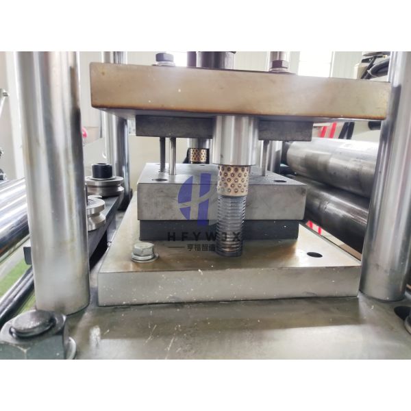 PLC Controlled T-Profile Roll Forming Machine with 16 Forming Rows and Customizable Voltage for Precision Metal Profiles