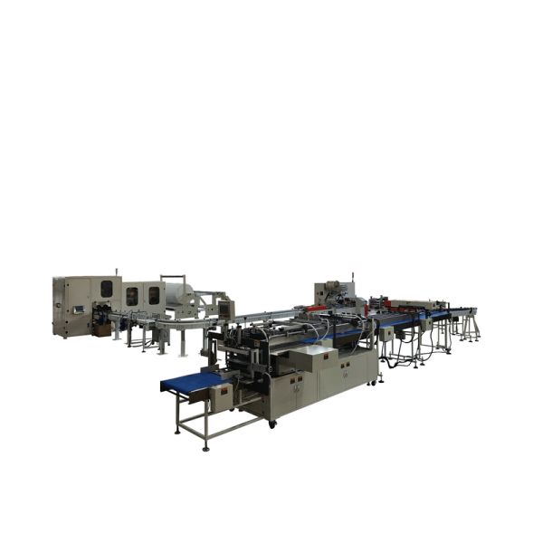 Bundle 48 Rolls Package Small Individual Toilet Roll Manufacturing Machine Toilet Paper Production Line