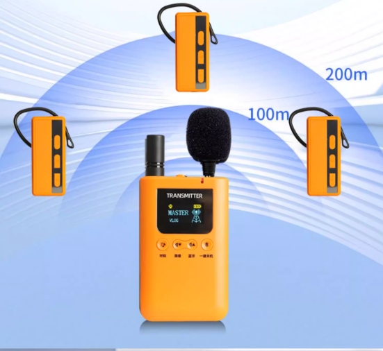 Wireless Audio Guide Clear Audio with Tour Guide Audio System for Visitors