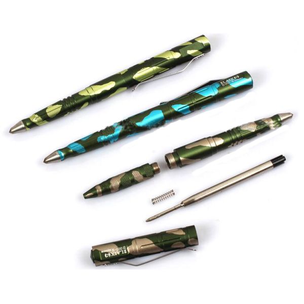 LED flashlight tungsten steel tactical pen defensive pen