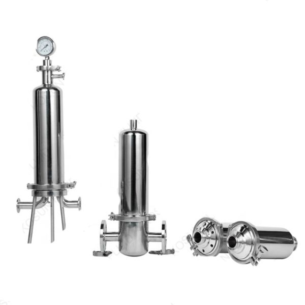 222 O ring Filter Elements Multi Cartridge Filter Housing with Max. Temperature 200°F