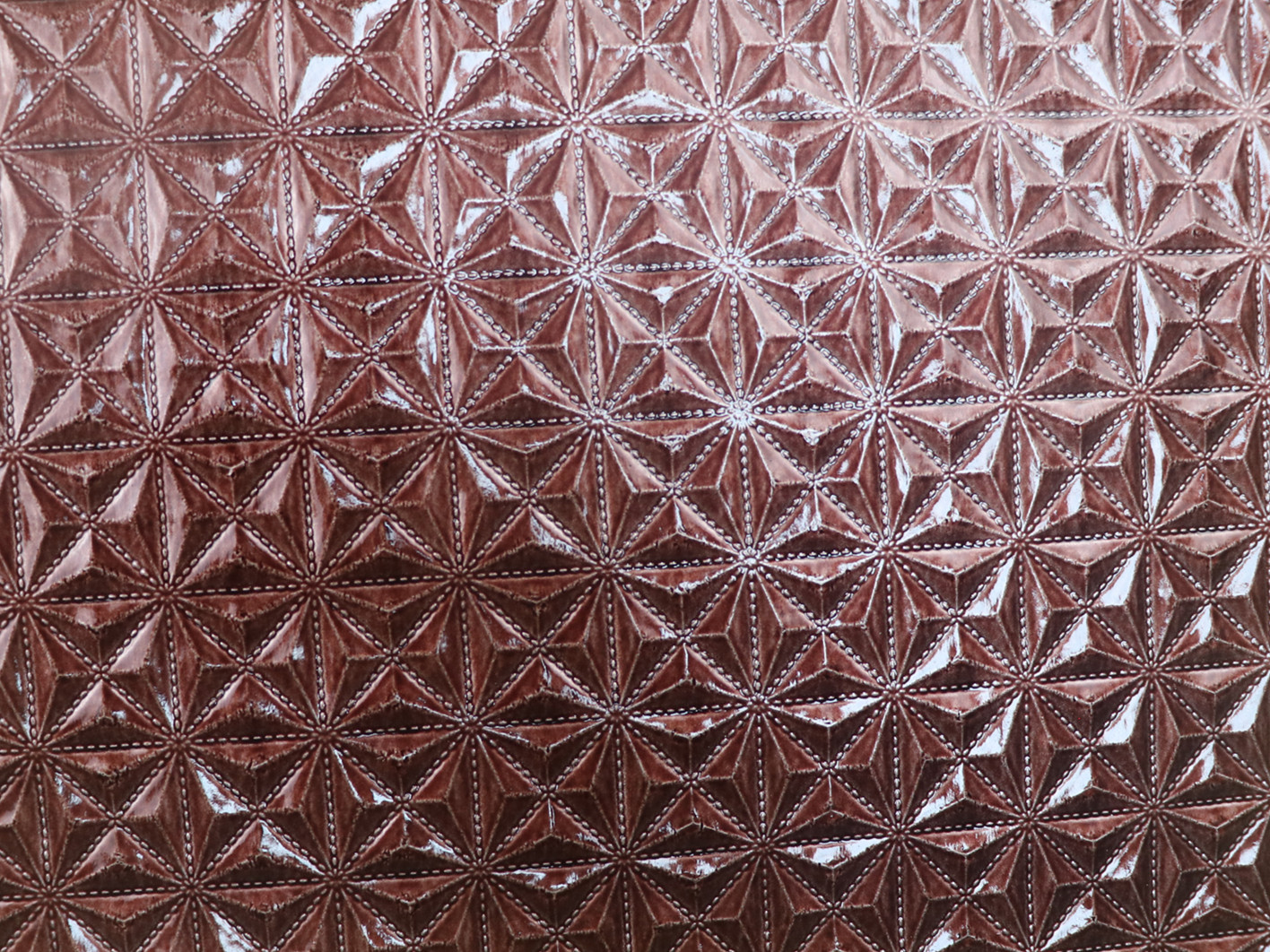 High Quality Soft Thick Printed Leather