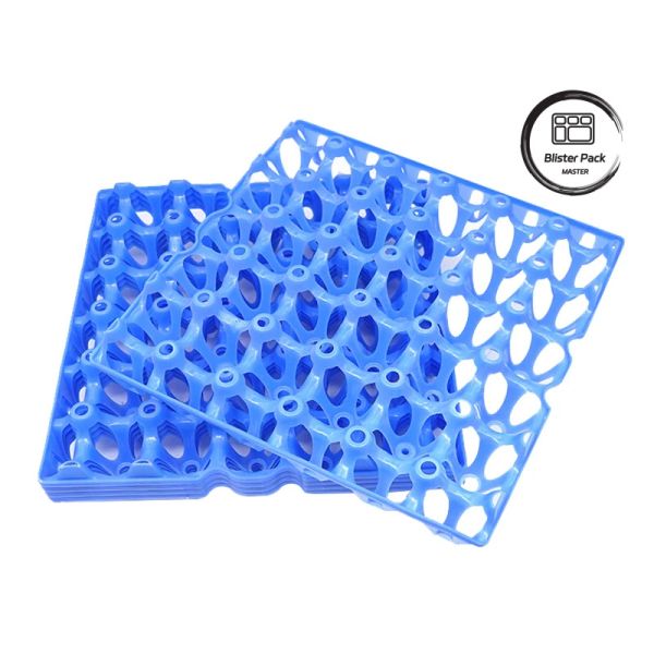 30 Egg Blister Tray Colorful Plastic Crate Durable Thermoformed Plastic Trays For Chicken Farm