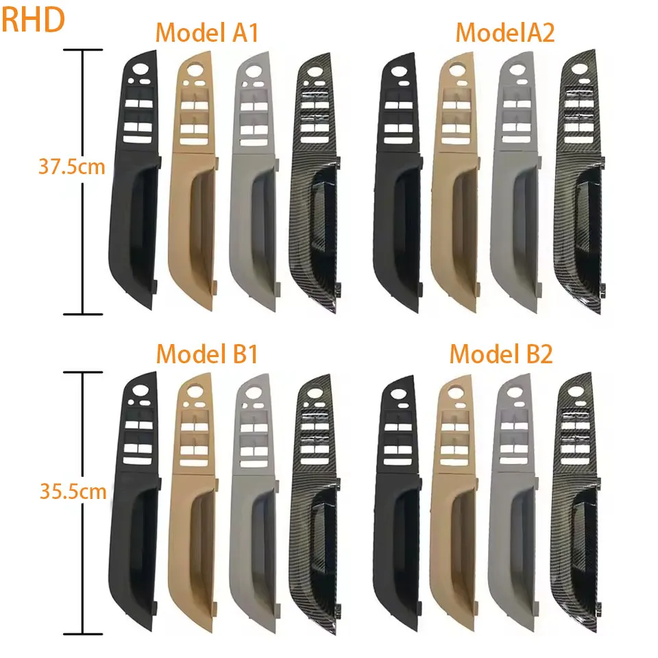 Wholesale RHD LHD Car Driver Side Pull Handle Window Switch Panel Replacement for BMW 3 Series E90 E91, Premium Right Hand Drive Interior Door Armrest