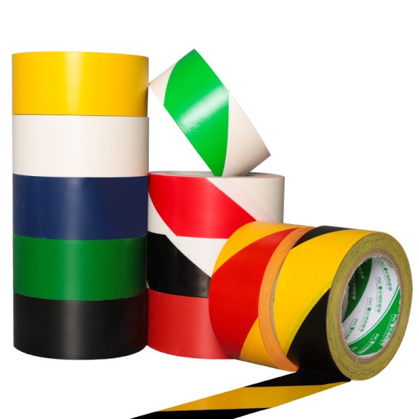 Industrial Grade Customizable PVC Warning Marking Tape Rolls