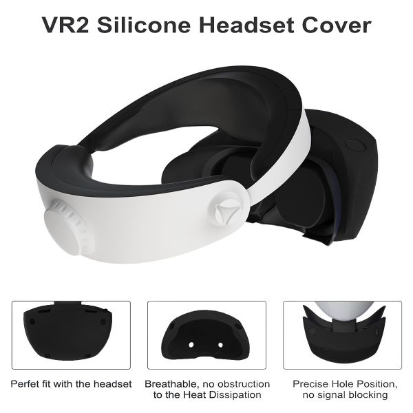 Anti-Sweat VR Console Protective Cover Compatible For PSVR2 Shockproof