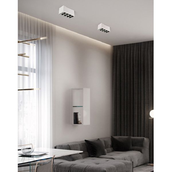 Surface Mounted 15° 24° 24W IP20 LED Grille Downlight