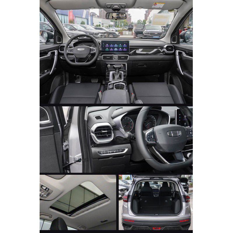 2025 Model for Coolray 1.5T Automatic Fuel-powered New Super Version Left Steering Dark Interior Front-Wheel Drive Small SUV